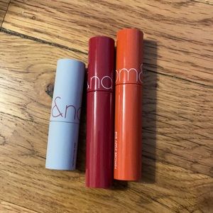 Rom&nd lipstick and lip tint set